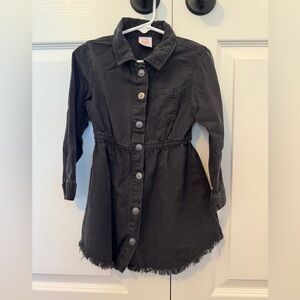 Wonder Nation Black Denim Kids Dress